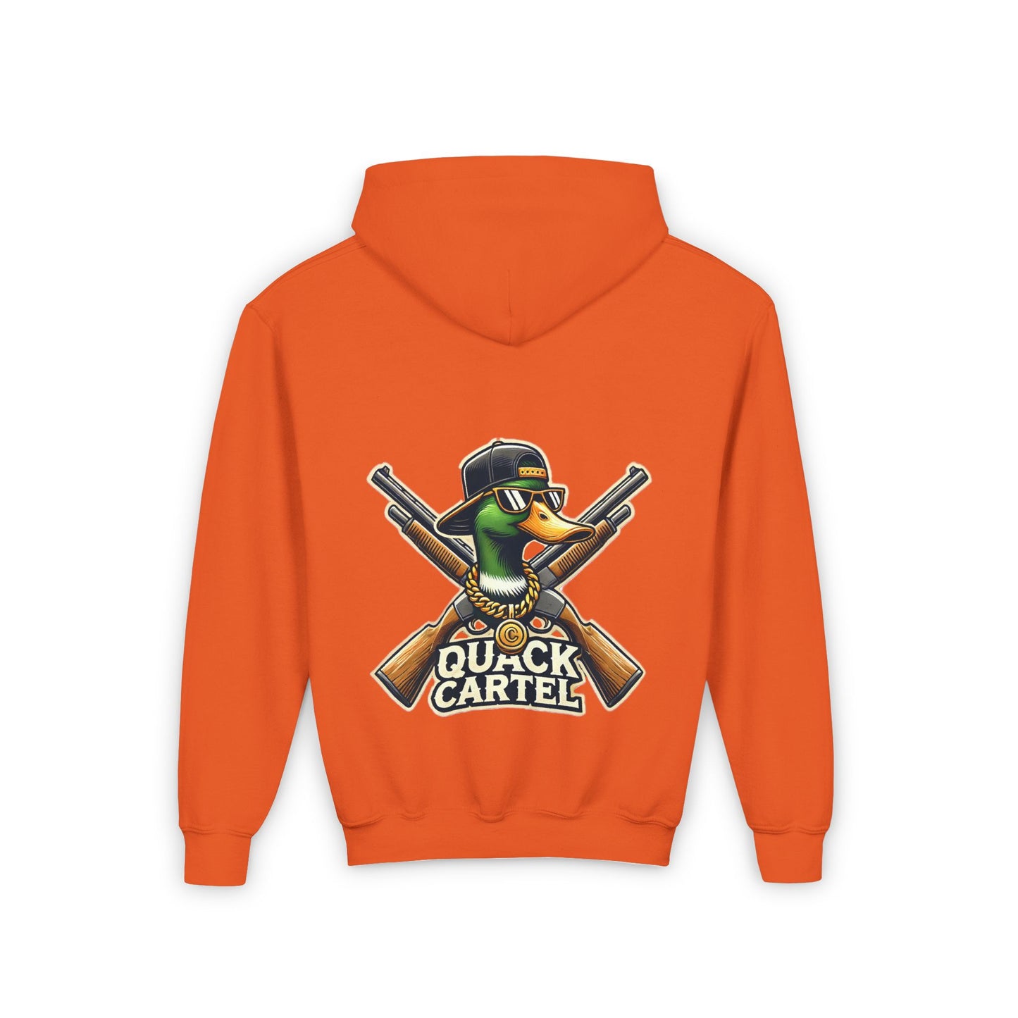 Youth Hoodie - OG Quack Cartel Logo