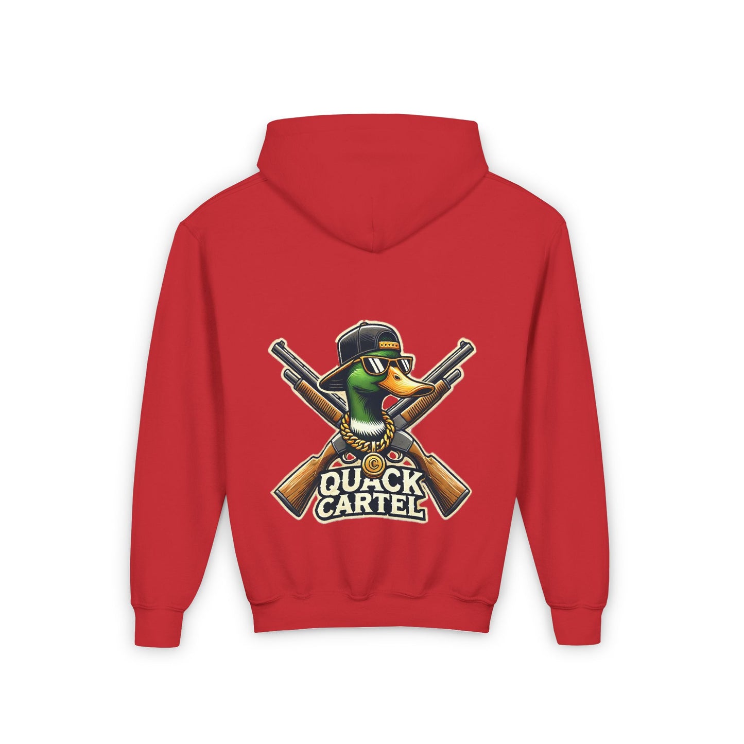 Youth Hoodie - OG Quack Cartel Logo
