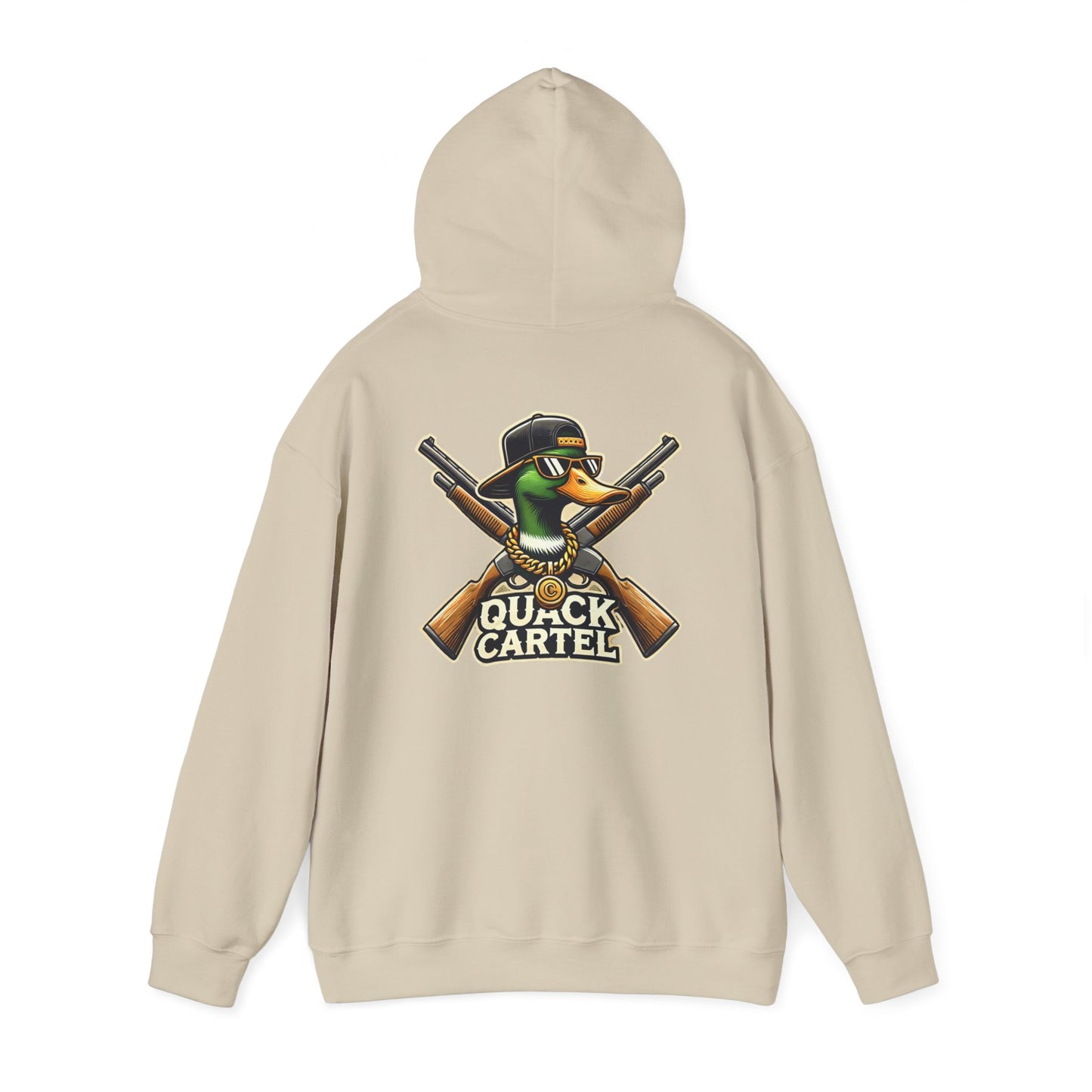 Copy of Hooded Sweatshirt - The OG Quack Cartel Logo