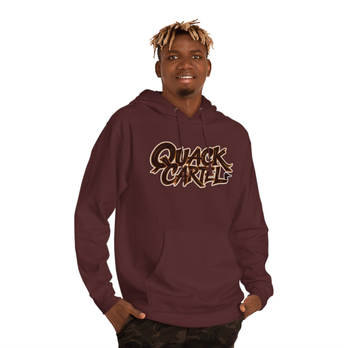 Unisex Hooded Sweatshirt.