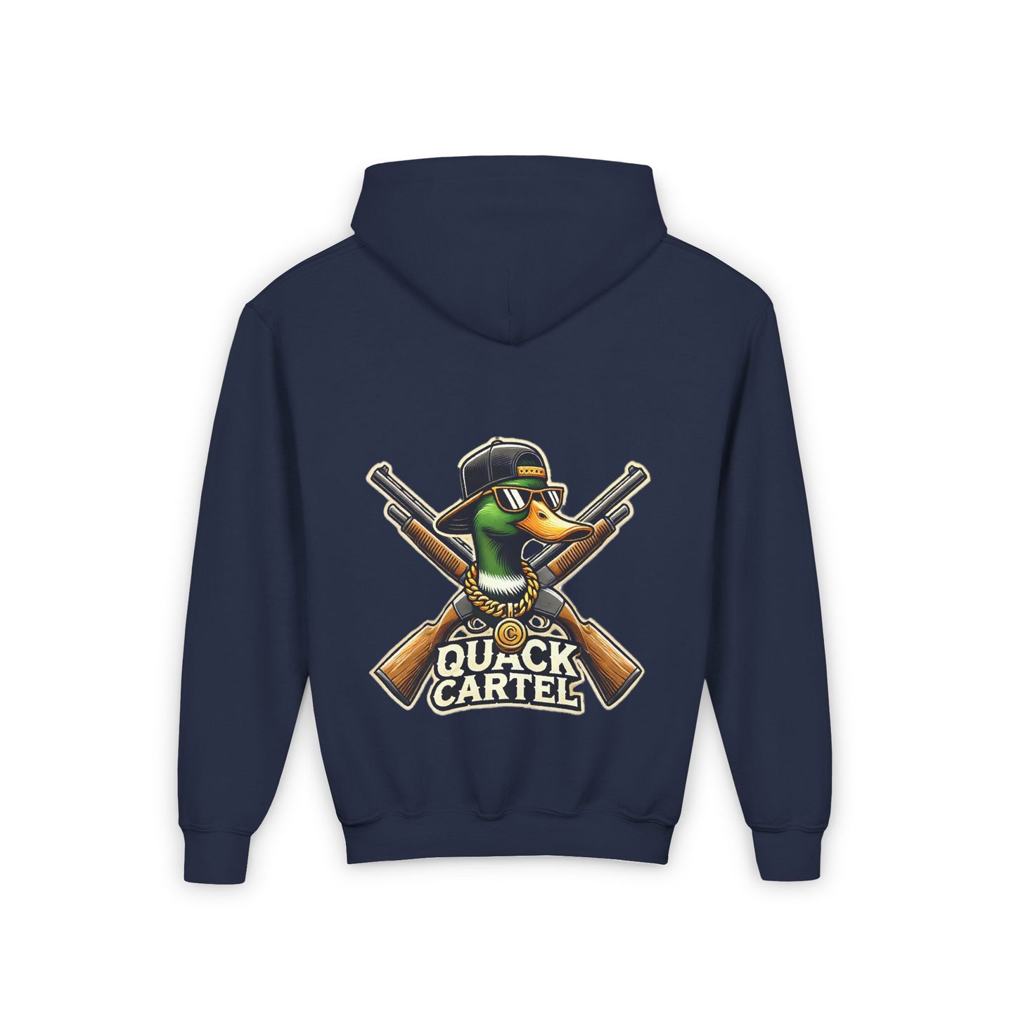 Youth Hoodie - OG Quack Cartel Logo
