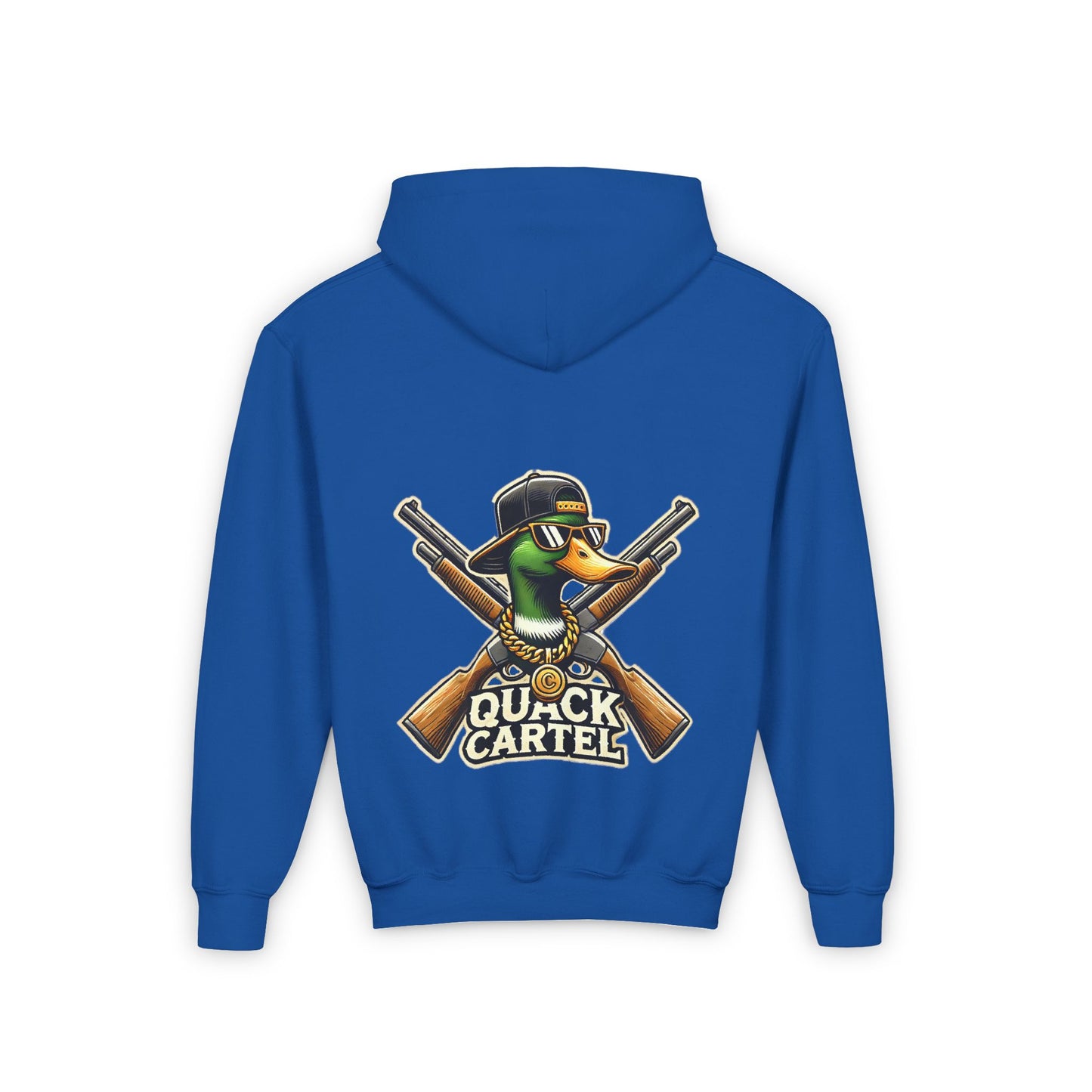 Youth Hoodie - OG Quack Cartel Logo