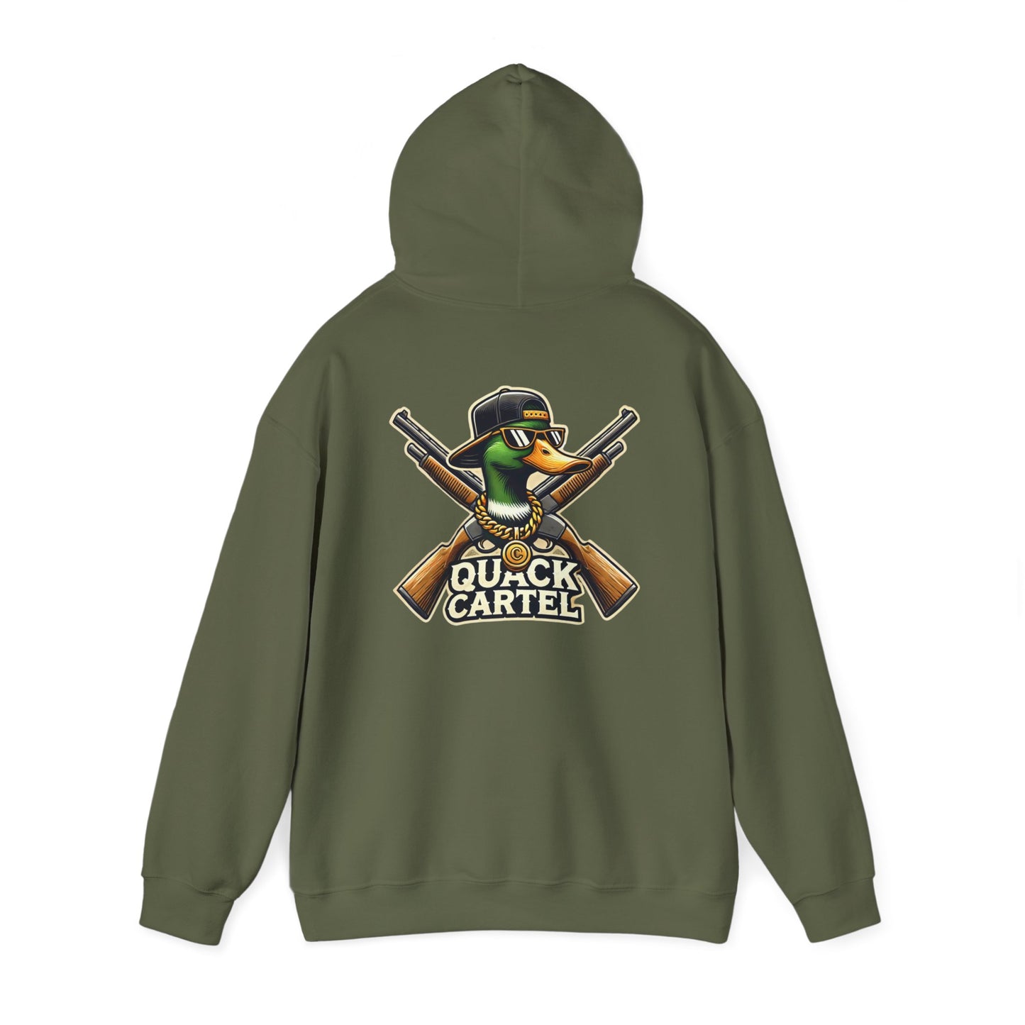 Copy of Hooded Sweatshirt - The OG Quack Cartel Logo