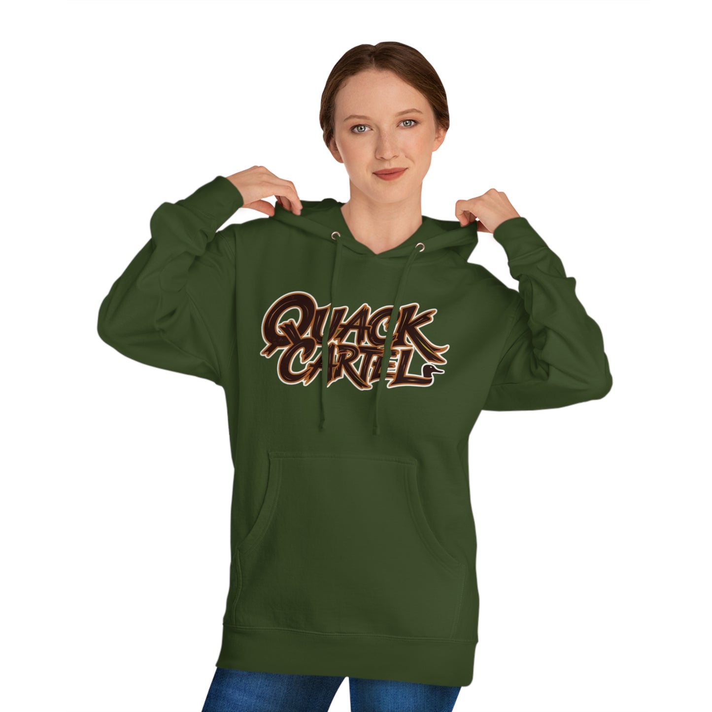 Unisex Hooded Sweatshirt.