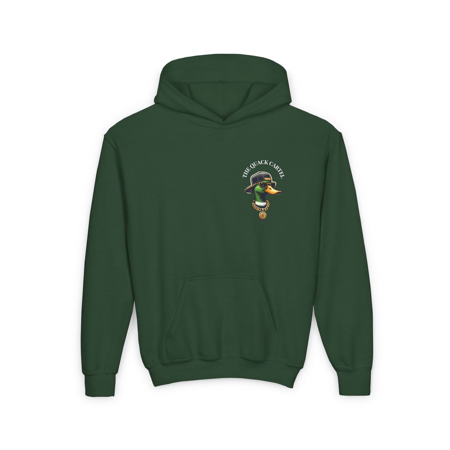 Youth Hoodie - OG Quack Cartel Logo