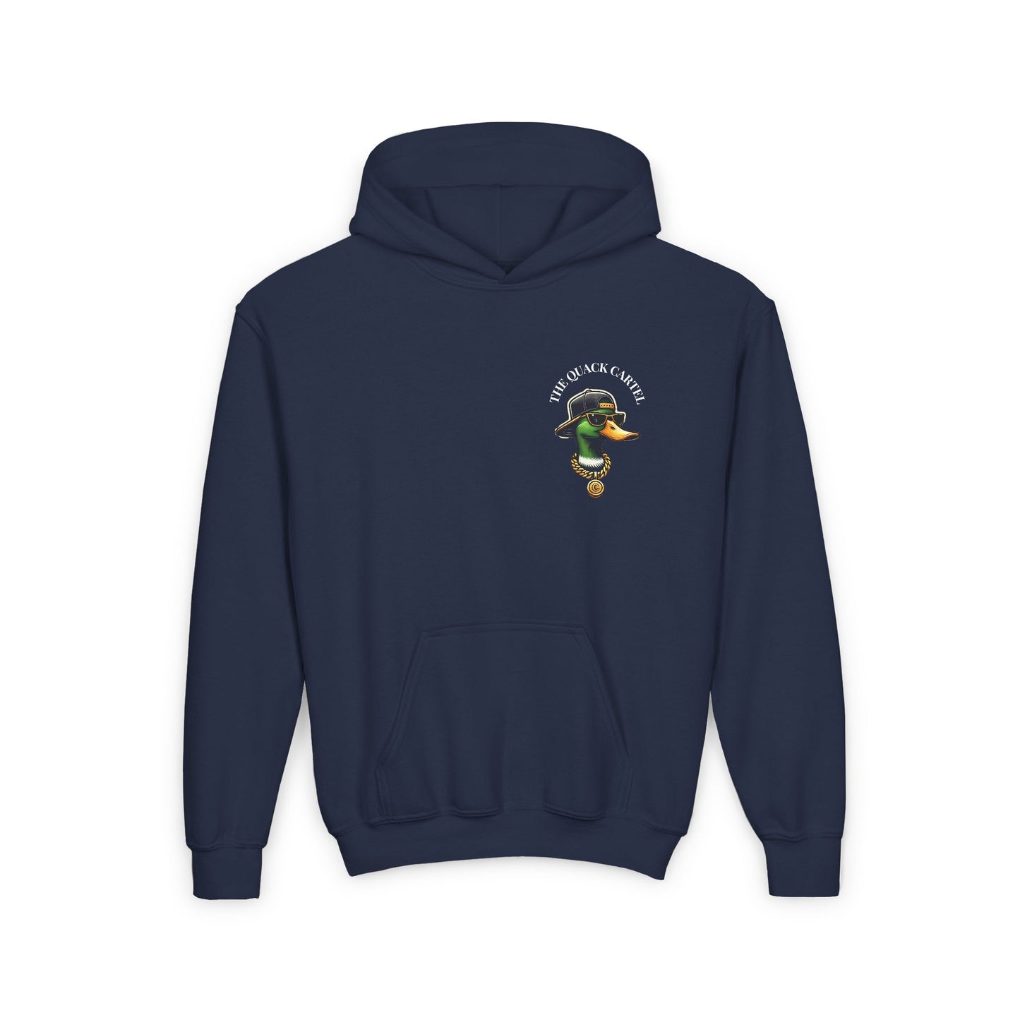 Youth Hoodie - OG Quack Cartel Logo