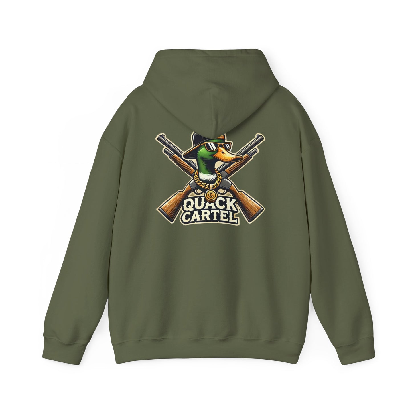 Copy of Hooded Sweatshirt - The OG Quack Cartel Logo