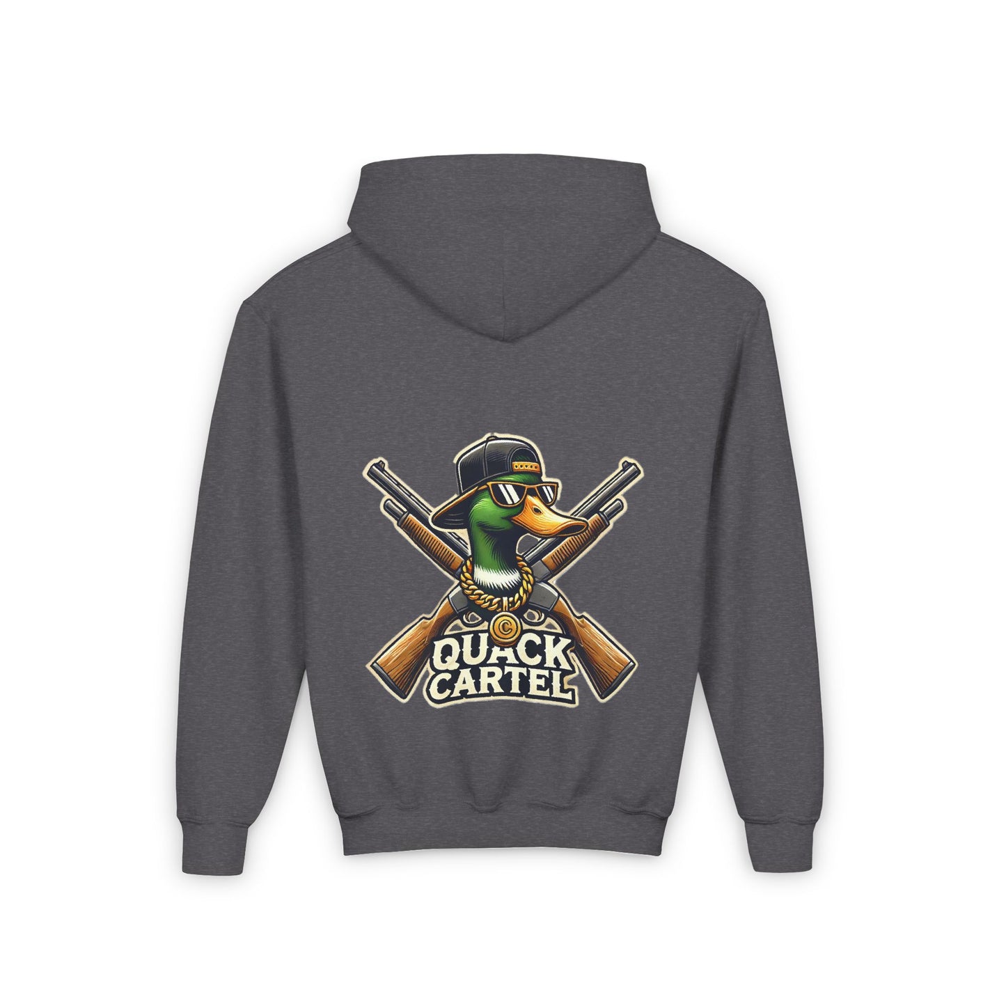 Youth Hoodie - OG Quack Cartel Logo