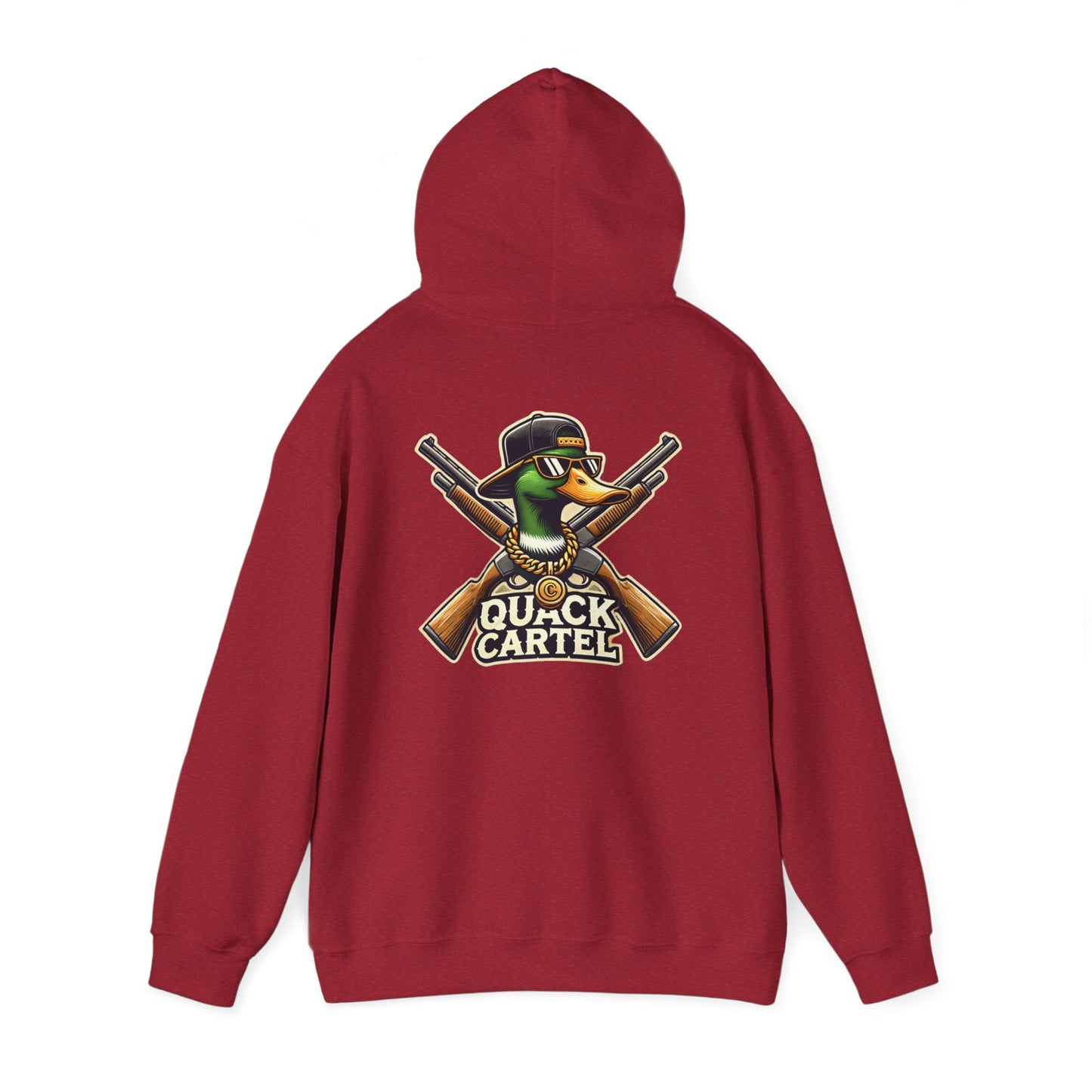 Copy of Hooded Sweatshirt - The OG Quack Cartel Logo