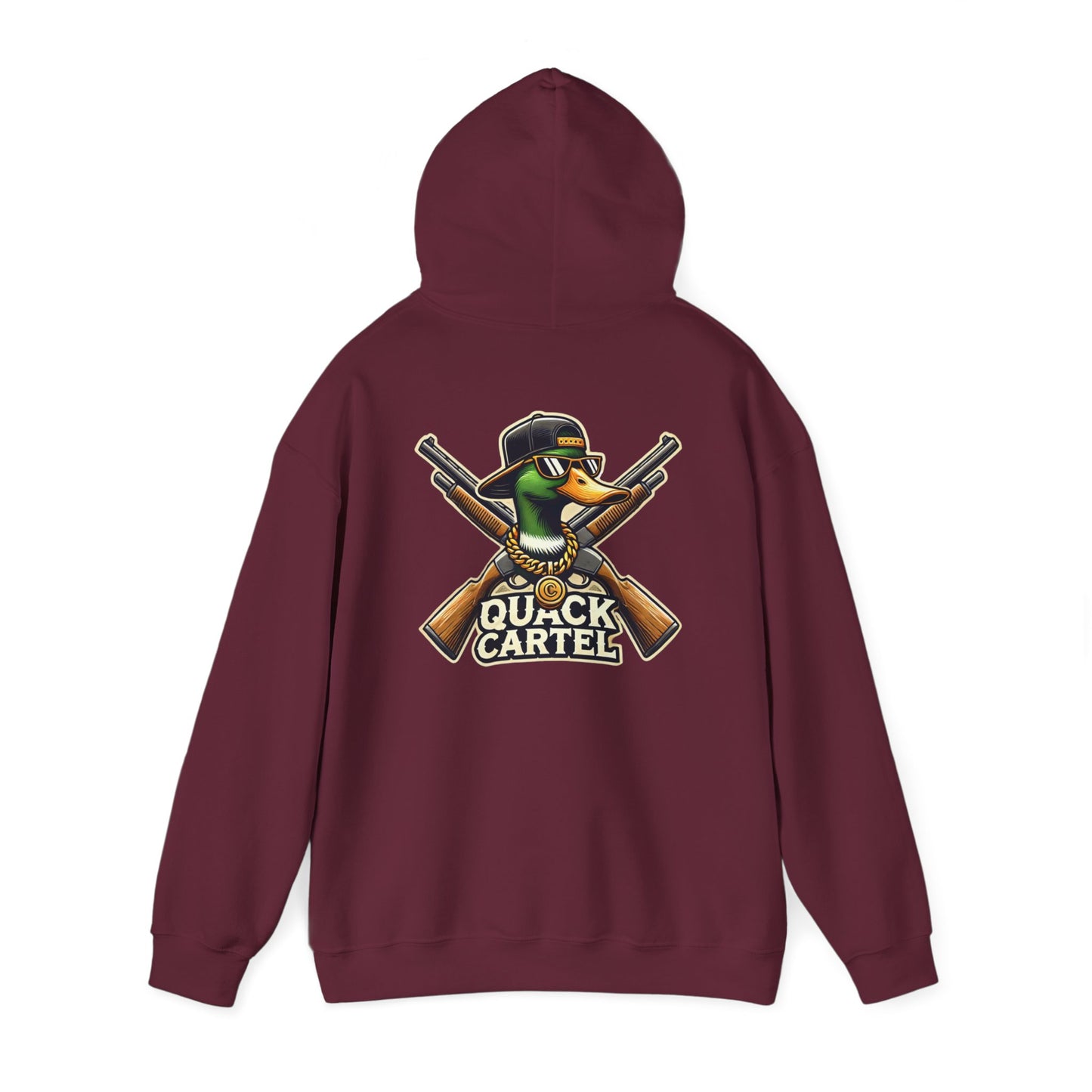 Copy of Hooded Sweatshirt - The OG Quack Cartel Logo